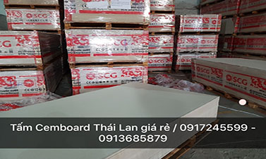 Kho Tấm xi măng  / Tấm Cemboar 3D Thái Lan giá rẻ TPHCM / 0913685879 - 0917245599